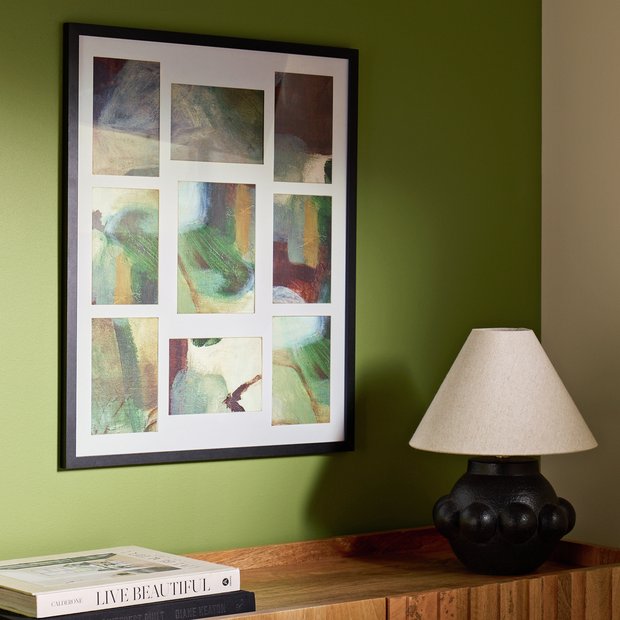 Habitat large multi photo picture frame black (British brand)