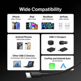Belkin 240W USB-C braided cable 2m black, UK version