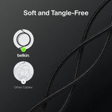 Belkin 240W USB-C braided cable 2m black, UK version