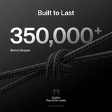 Belkin 240W USB-C braided cable 2m black, UK version