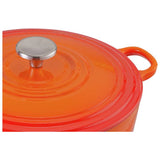 Habitat orange cast iron casserole dish 5.3 litre, UK version