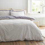 Bianca Cotton bedding set Amelie Blue double, imported from the UK