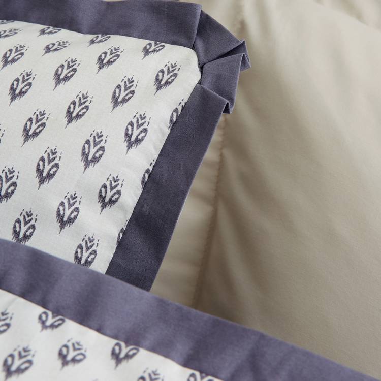 Bianca Cotton bedding set Amelie Blue double, imported from the UK