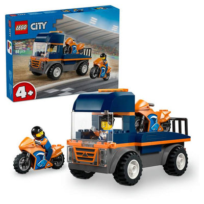 Argos LEGO City Motorcycle Transporter Flatbed Truck Toy Set- Buy online at McGrocer