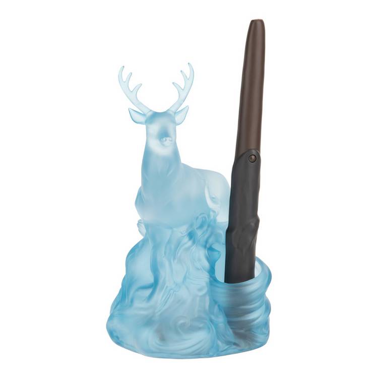 Harry Potter deer Patronus light-up figurine with wand remote 18cm - British product