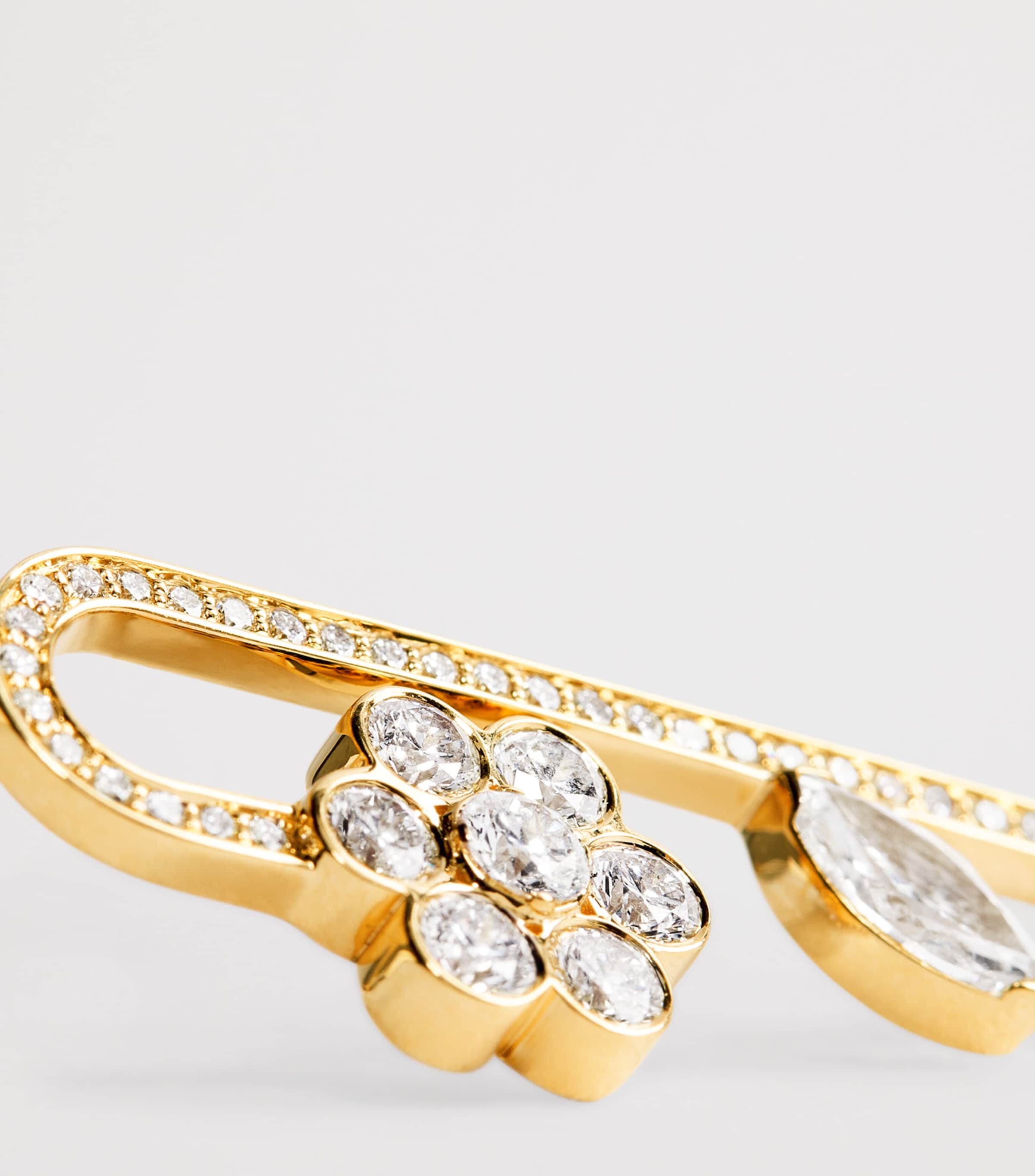 Sophie Bille Brahe Tournesol single left earring, imported from the UK