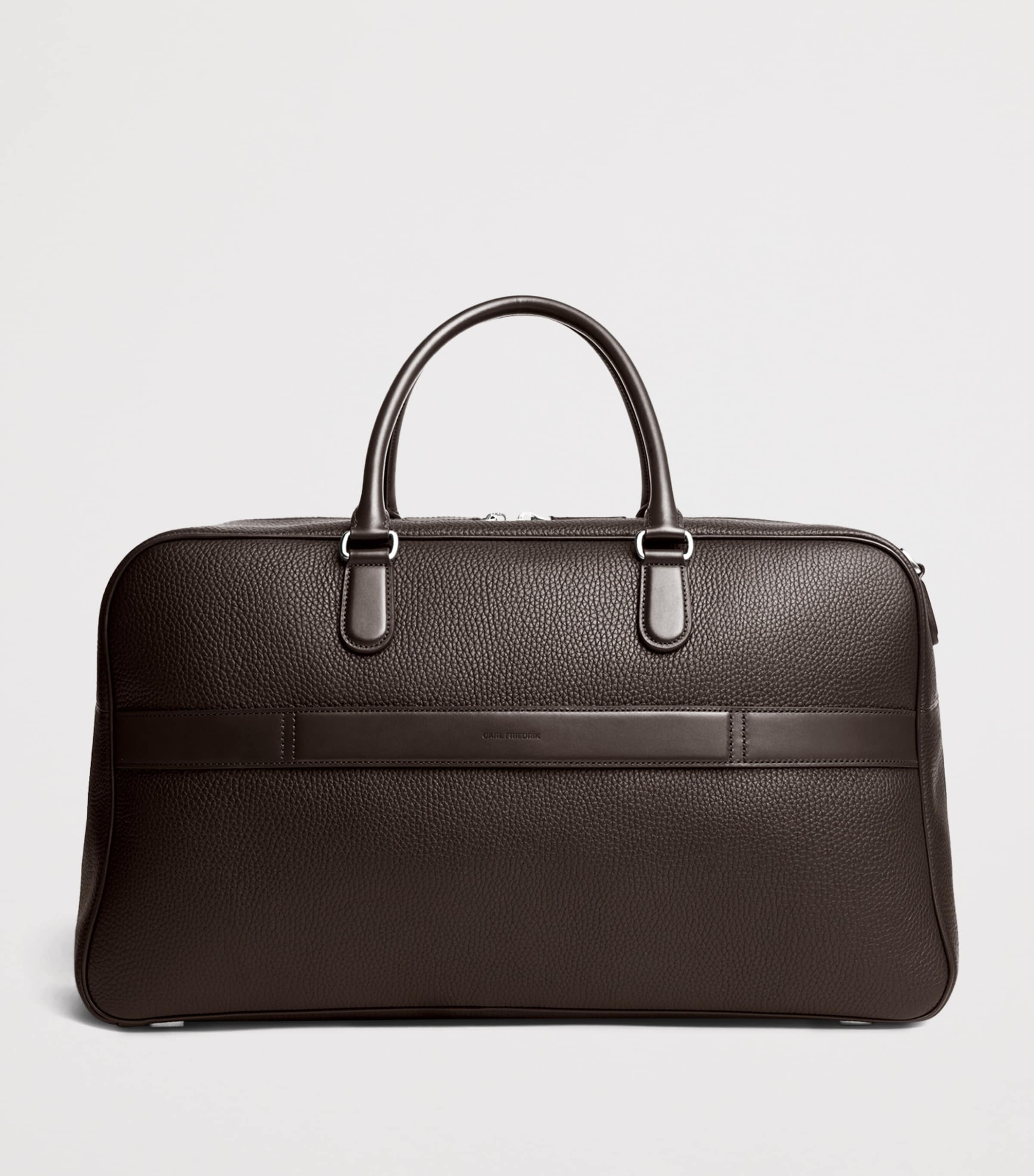 Carl Friedrik Granville leather duffle bag - British product