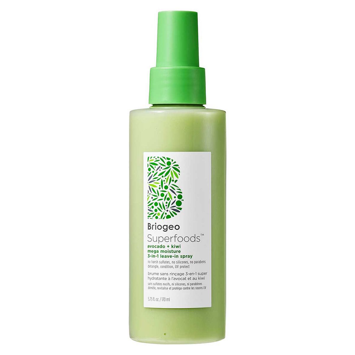 Briogeo Superfoods™ Avocado + Kiwi Mega Moisture 3-in-1 Leave-In Spray 170ml GOODS Boots   