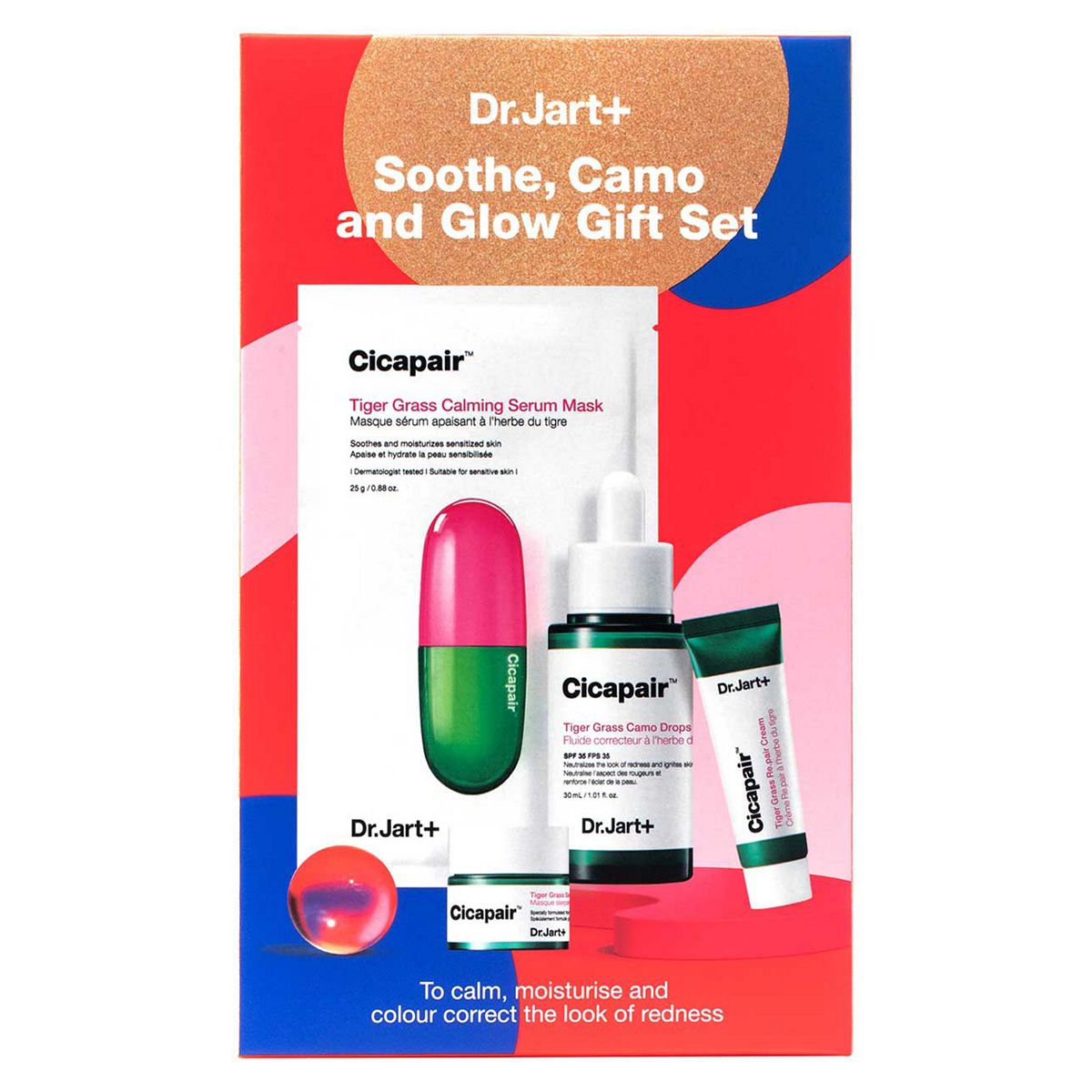 Dr.Jart+ Soothe, Camo and Glow Gift Set GOODS Boots   