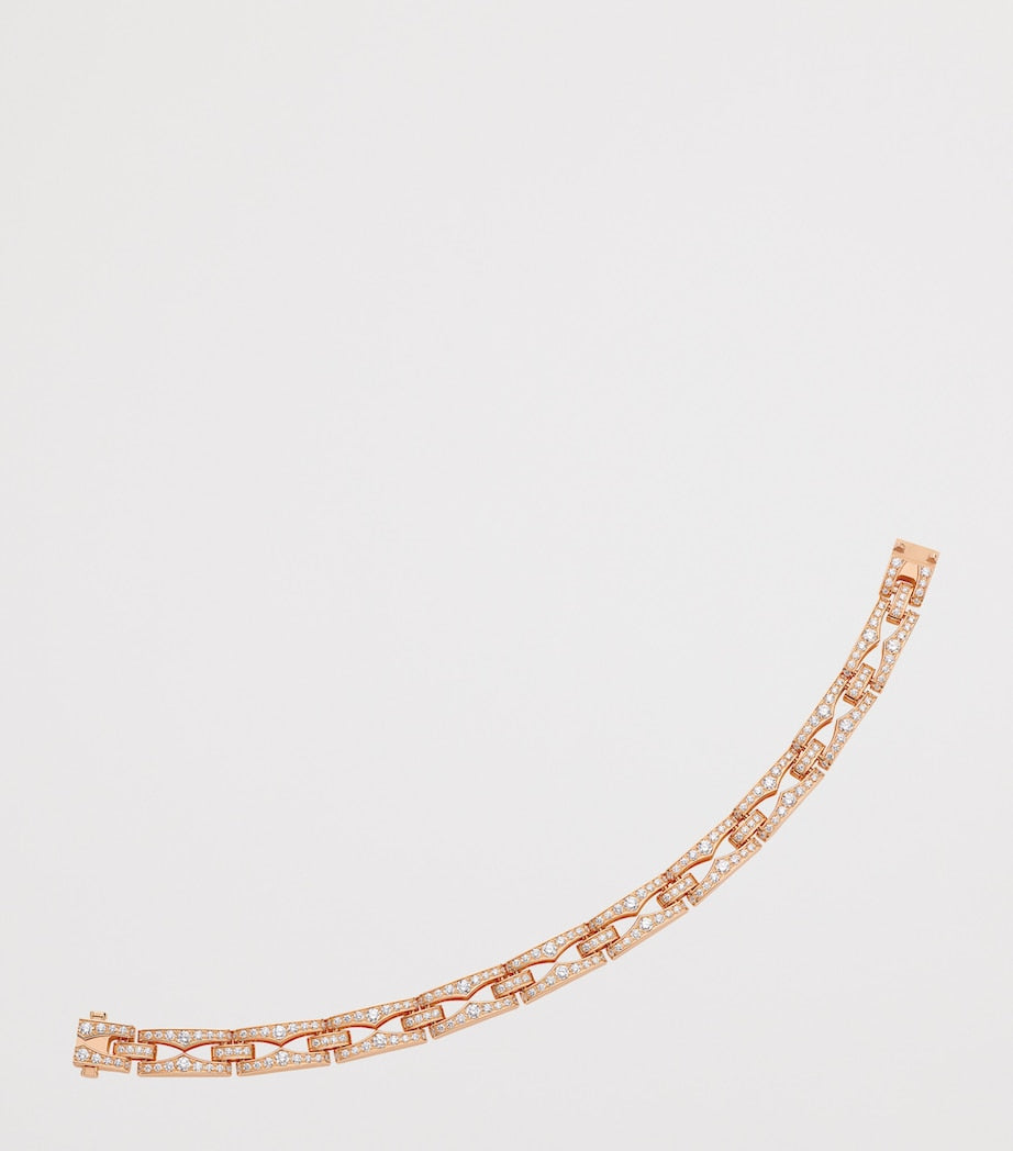 Bvlgari B.zero1 Rock rose gold diamond bracelet, UK version