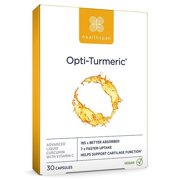 HEALTHSPAN OPTI-TURMERIC CAPSULES 30S GOODS Superdrug   