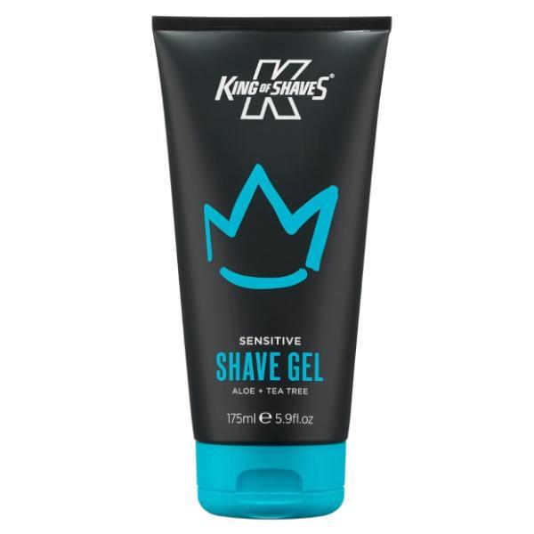 King of Shaves sensitive shaving gel 175ml, imported from the UK