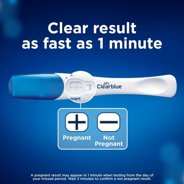 Clearblue Double Check & Date Combo Pregnancy Tests -2 Tests GOODS Superdrug   