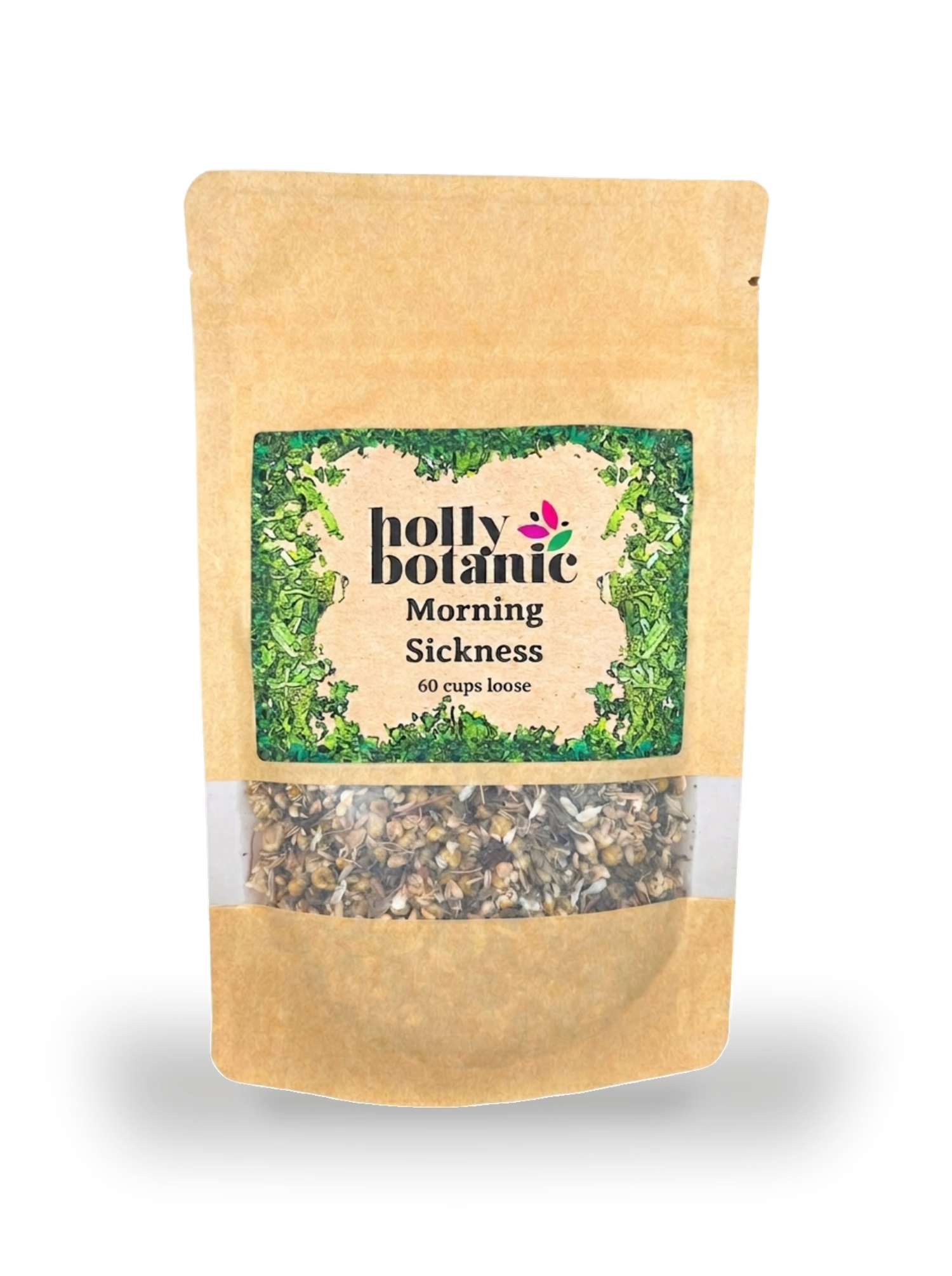 Holly Botanic morning sickness tisane 60 cup (British brand)