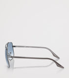 Lunettes de soleil carrées en métal Ray-Ban, version UK