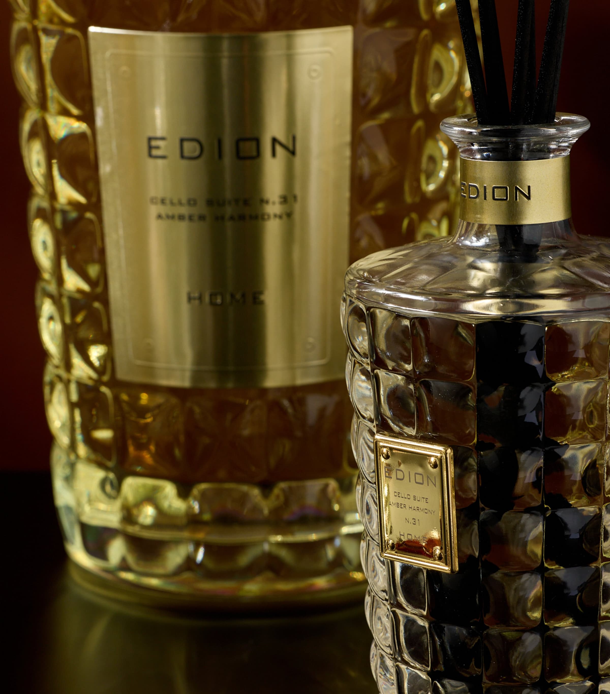 EDION Amber Harmony reed diffuser 700ml - British product