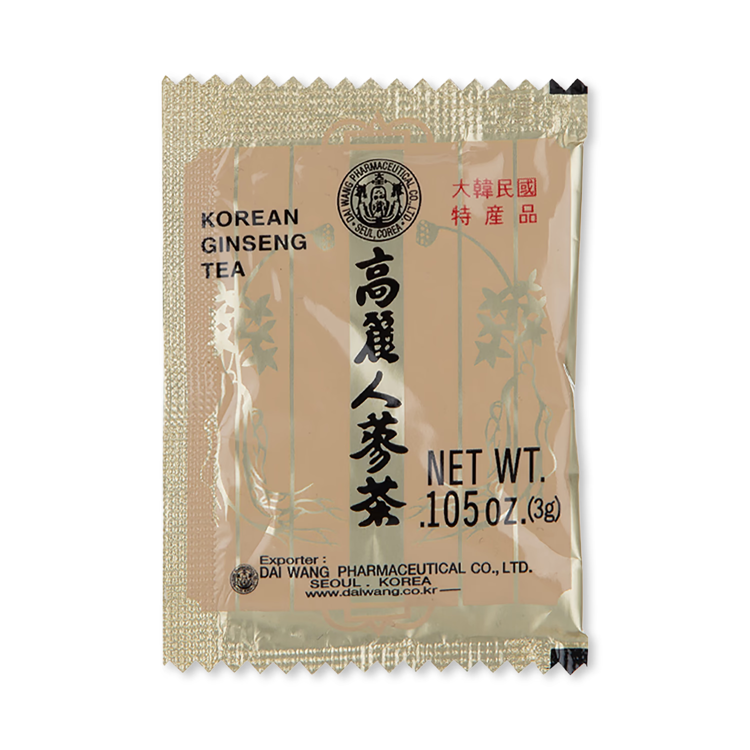 Dai Wang Korean Ginseng Tea Granules 3g - British product