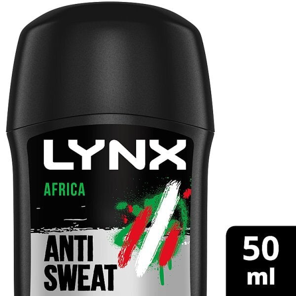 Lynx 48 Hour Anti-Perspirant Stick Deodorant Africa 50ml GOODS Superdrug   