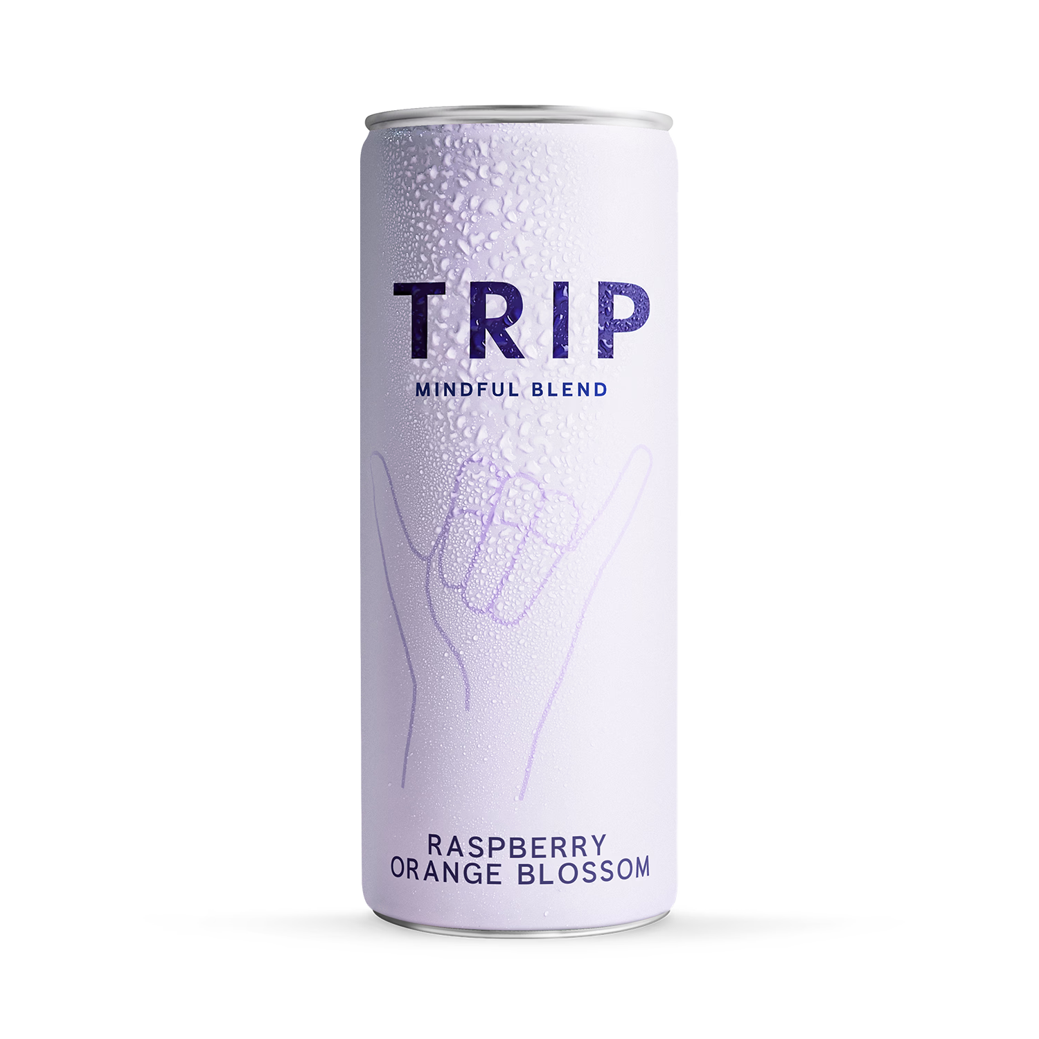 TRIP Mindful Blend Raspberry Orange Blossom magnesium drink 330ml, imported from the UK
