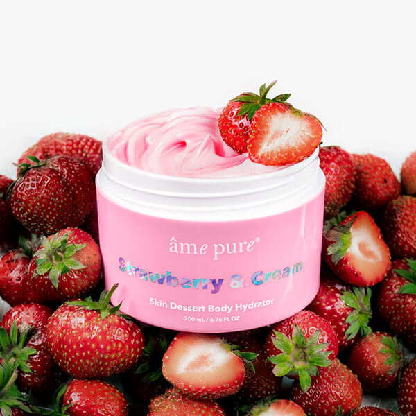 âme pure Strawberry & Cream | Skin Dessert 200ml GOODS Superdrug   