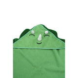 Aroma Home dinosaur kids hooded towel (British brand)