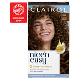 Clairol Nice'n Easy Crème Natural Looking Oil-Infused Permanent Hair Dye Medium Golden Brown 5G Brunette Sainsburys   