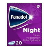 Panadol Night Paracetamol + Diphenhydramine Tablets 20s GOODS Superdrug   