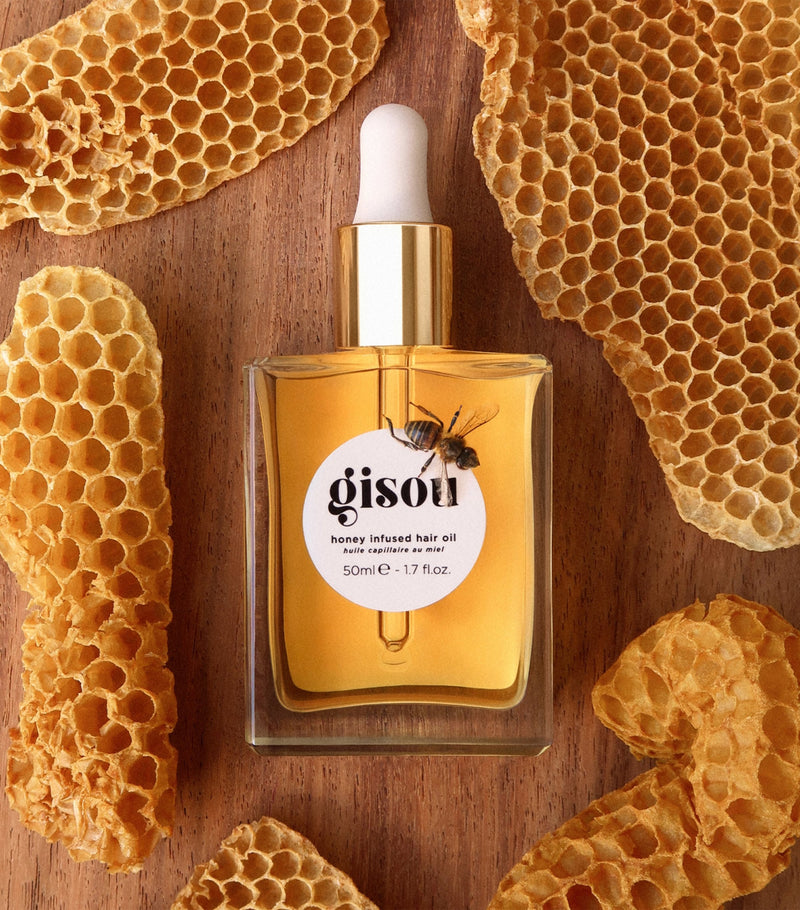Gisou Honey Infused Hair Oil bottle 20ml, UK version