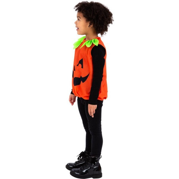 Smiffys toddler pumpkin costume tabard, UK version