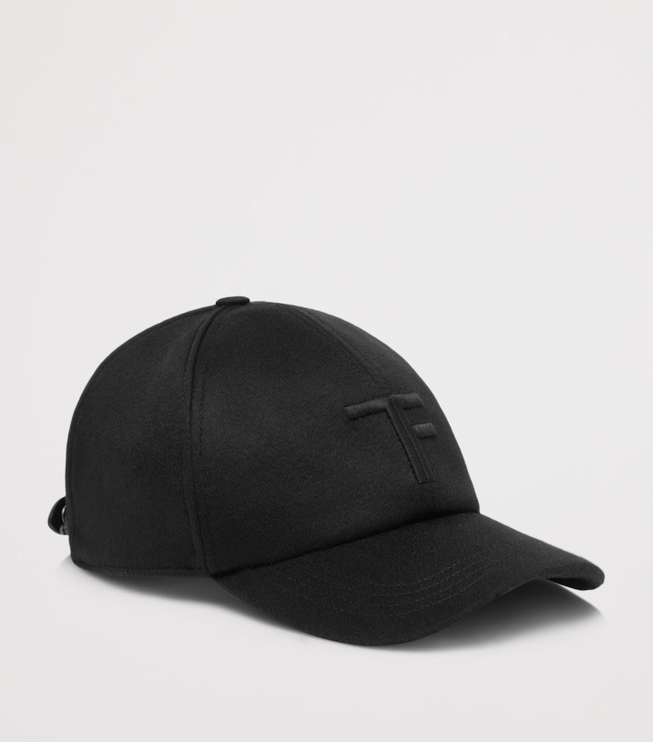 TOM FORD suede logo baseball cap - British product
