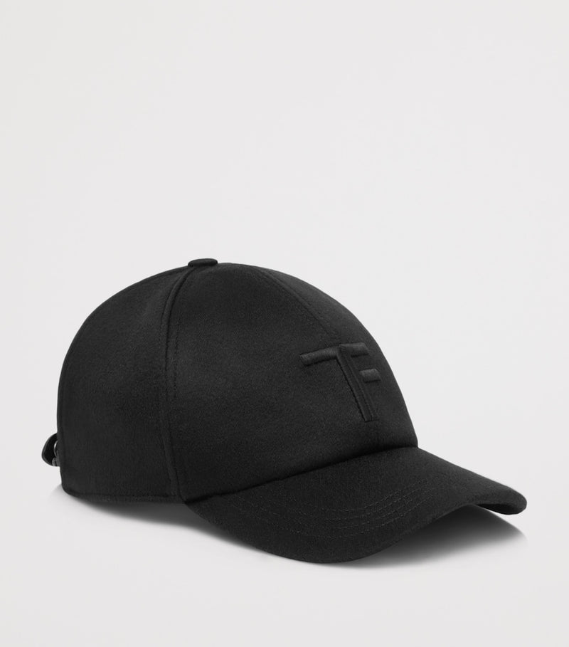 TOM FORD suede logo baseball cap - British product