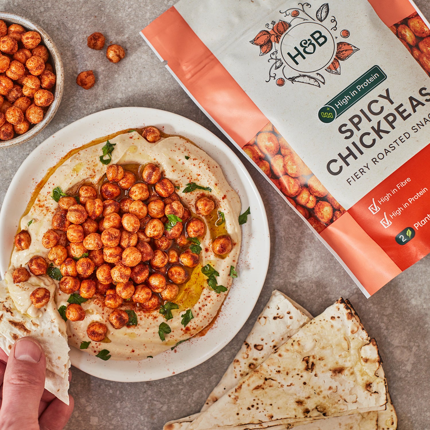 Holland Barrett Spicy Chickpeas 150g, UK version