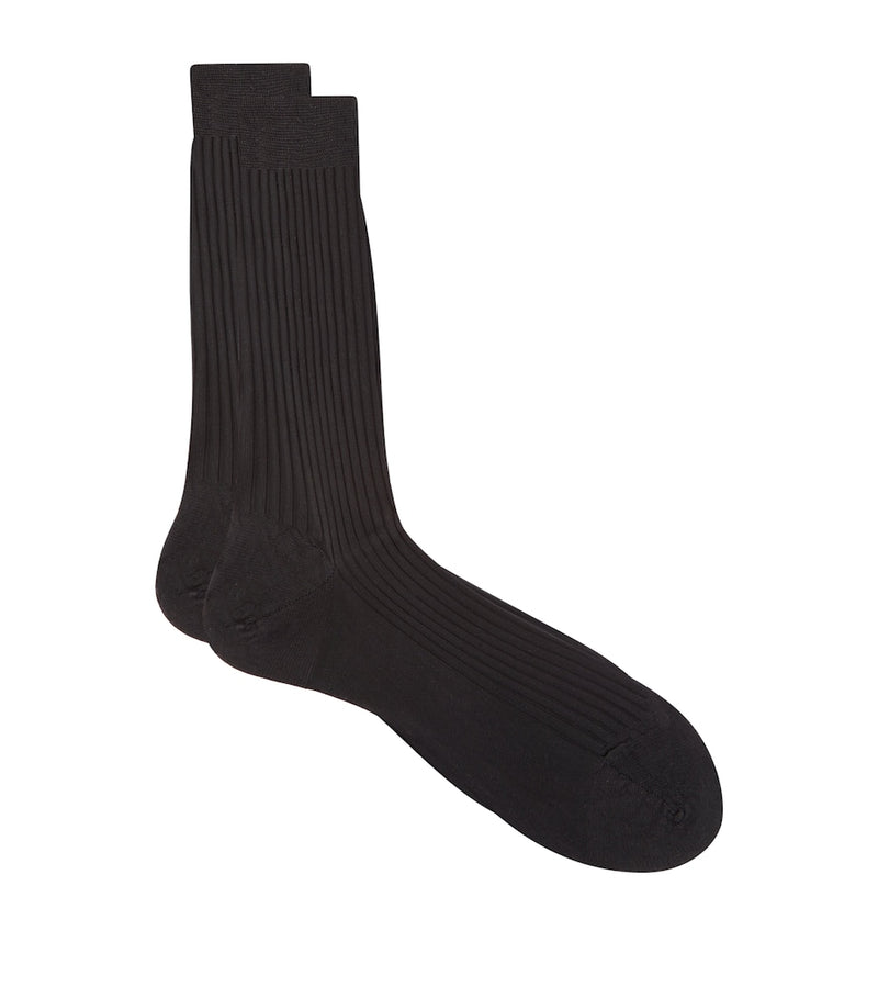 Pantherella silk Baffin socks (British brand)