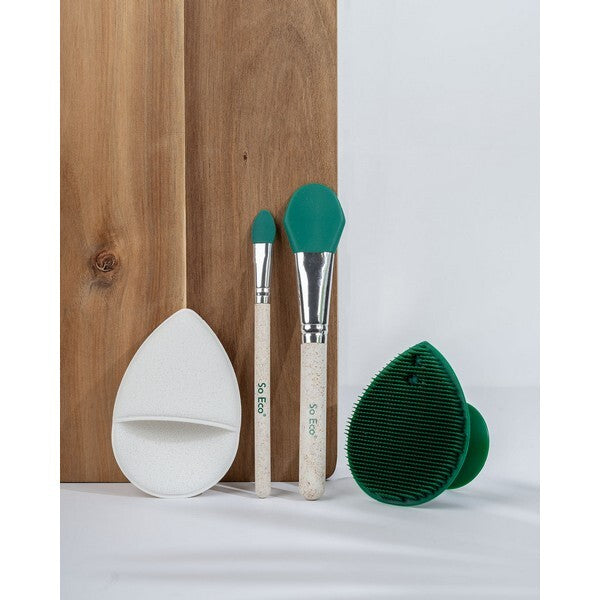So Eco cleansing face mask set with applicators and pads, imported from the UK