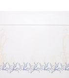 Yves Delorme Couture Nautilus Super King duvet cover, imported from the UK