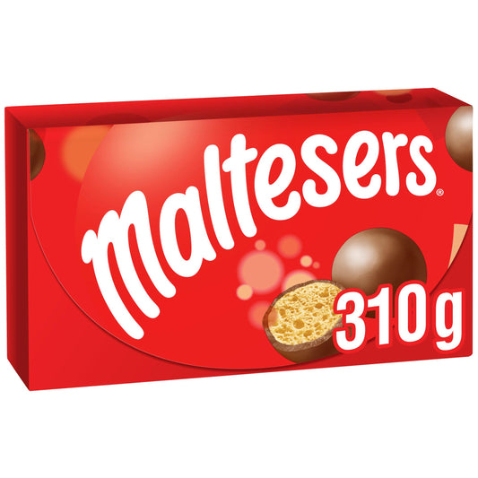 Maltesers Milk Chocolate & Honeycomb Gift Box Of Chocolates Fairtrade 310g GOODS Sainsburys   