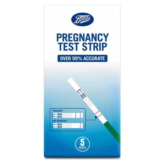 Boots Pregnancy Test Strips - 5 tests Mums Boots   