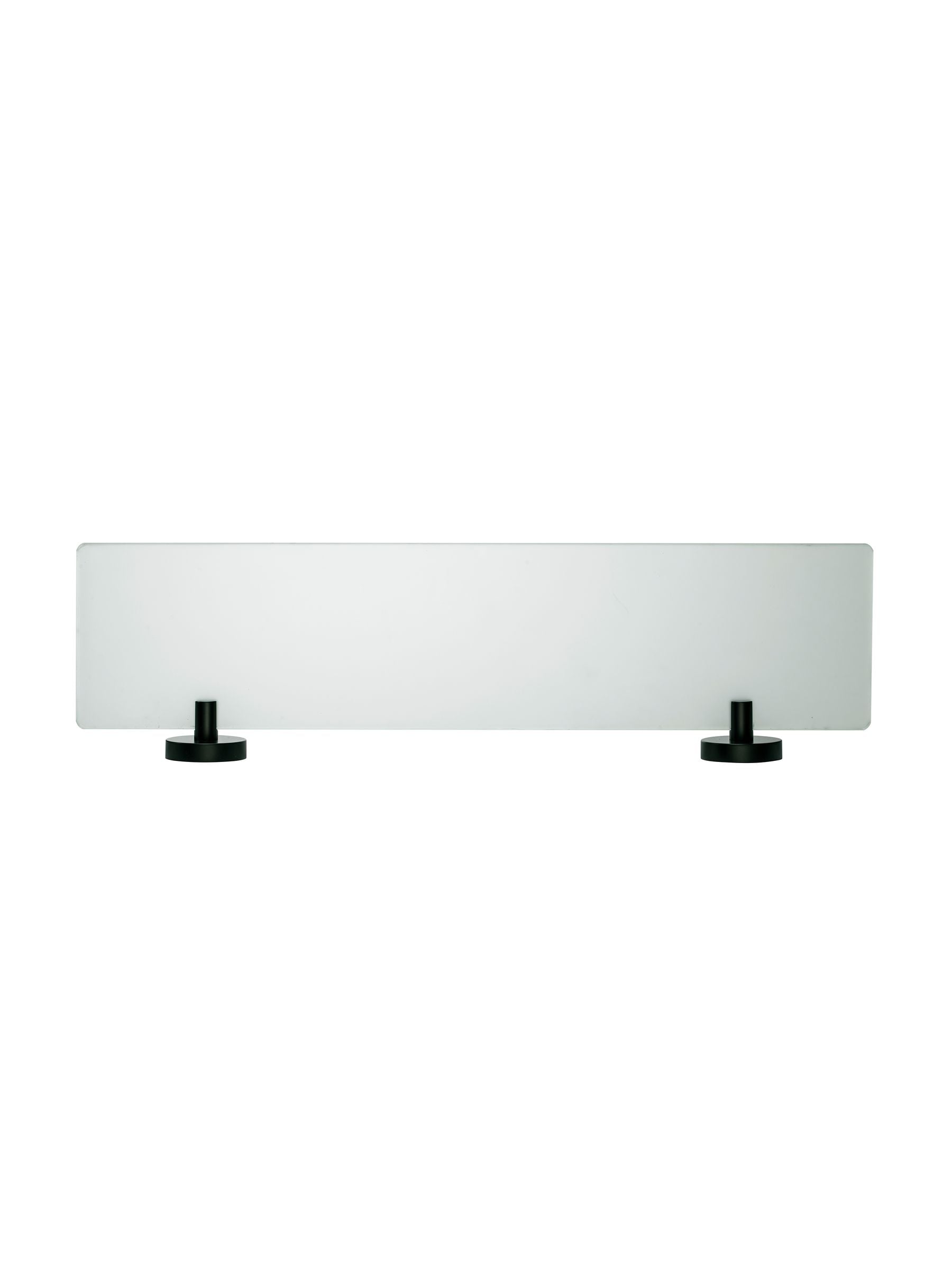 CROYDEX Epsom Black glass shelf 63.5cm wide - British product