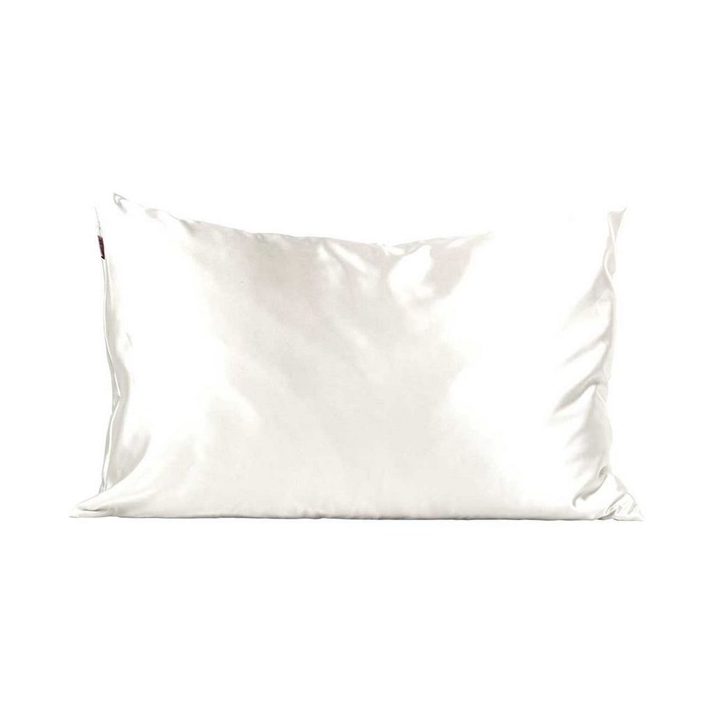 Kitsch Boxed Satin Pillowcase Ivory Standard Size