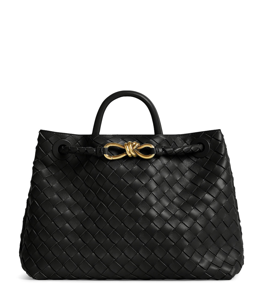 Bottega Veneta Andiamo top-handle bag in lambskin, UK version