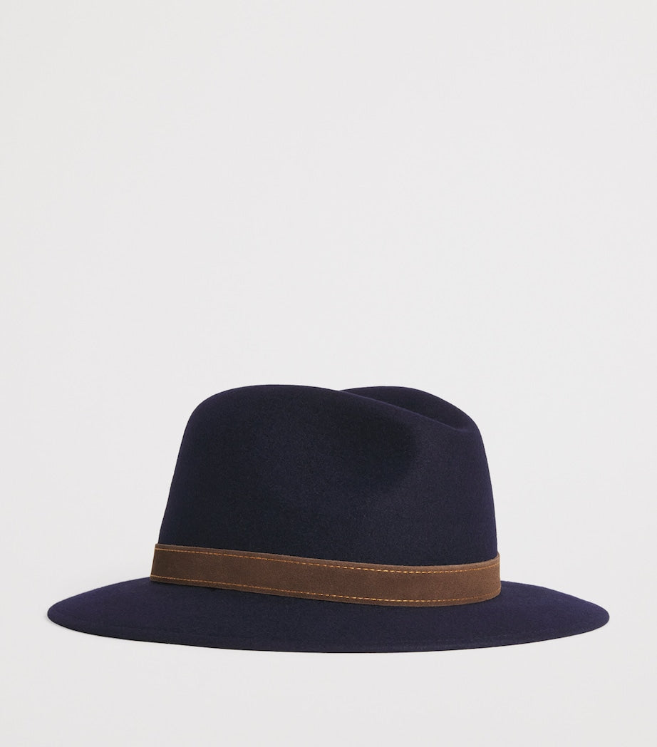 Borsalino felt hat Country Alessandria medium brim, imported from the UK