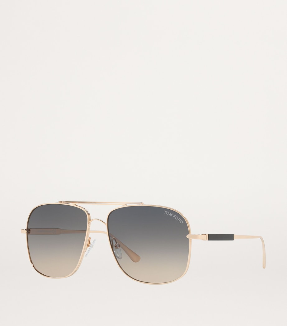 TOM FORD FT0669 metal sunglasses (British brand)