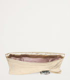 Jimmy Choo Zandra leather crystal clutch bag - British product