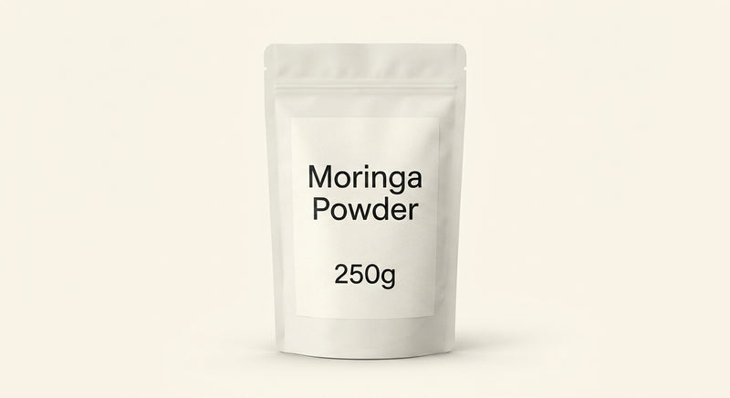 Holland & Barrett Moringa powder 100g, imported from the UK