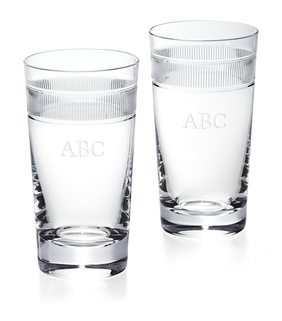 Ralph Lauren Langley highball glasses set of 2, imported from the UK