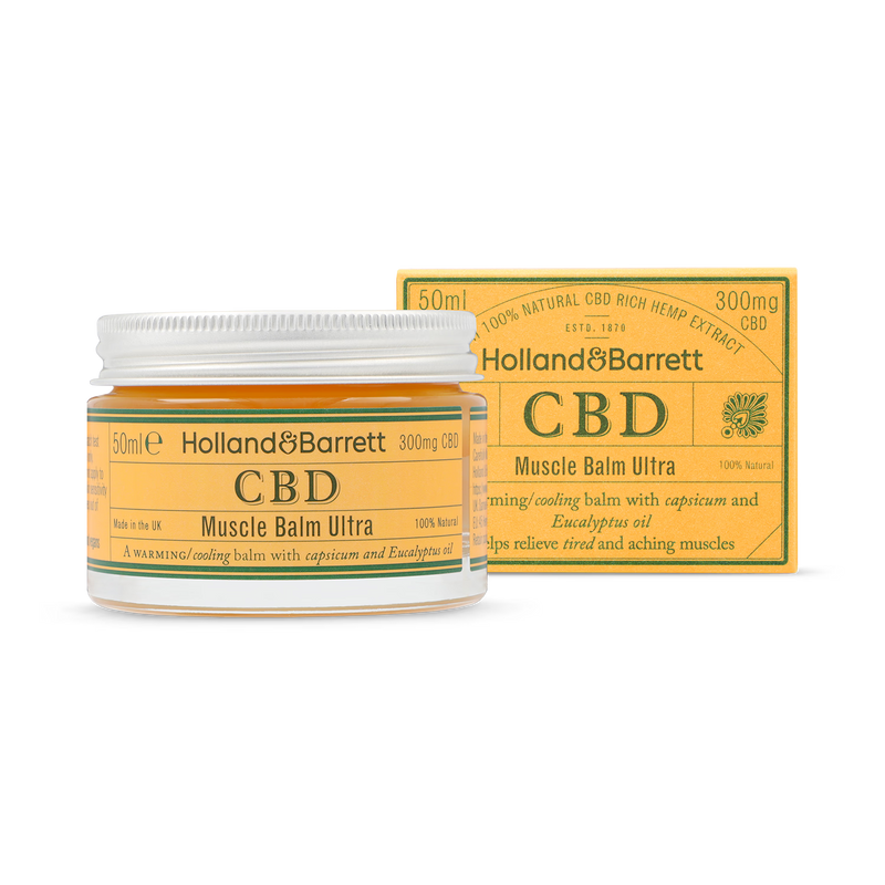 Holland & Barrett CBD Muscle Balm Extra 50ml
