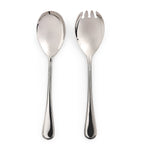 Harrods polished stainless steel salad servers, UK version