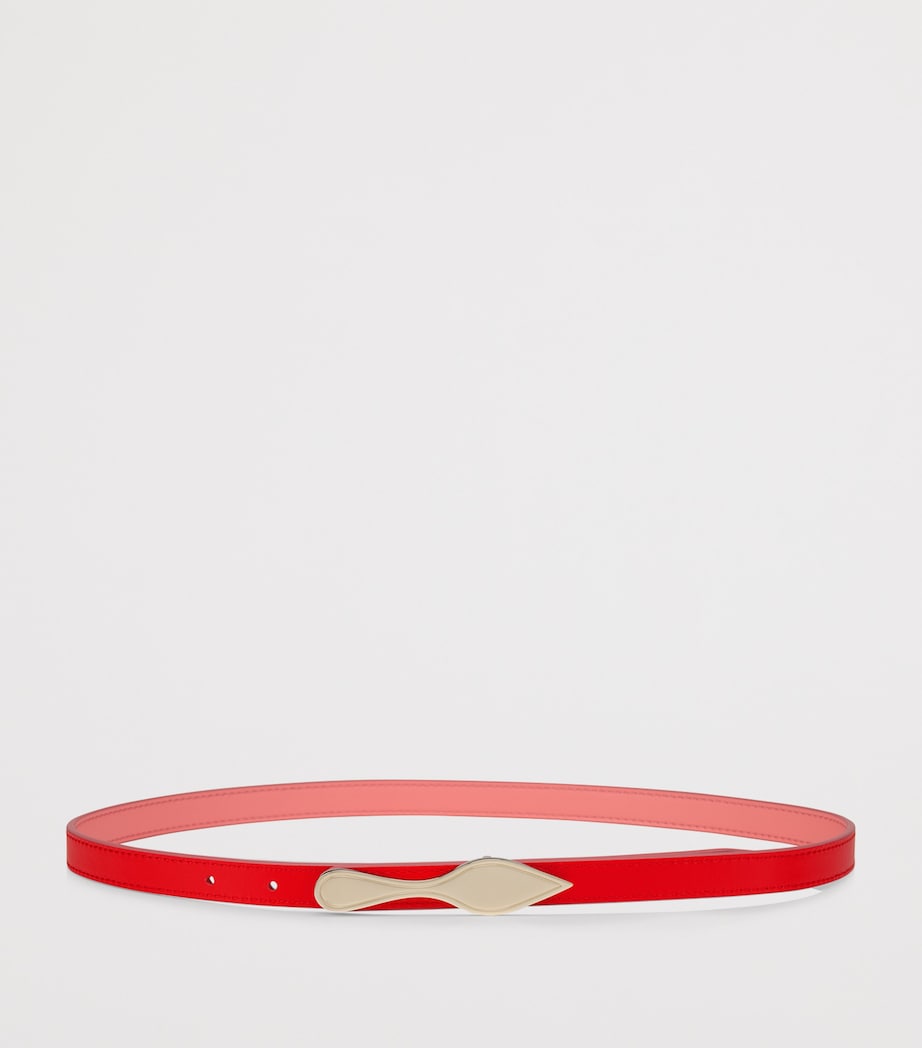 Christian Louboutin Bettina reversible belt calfskin, UK version