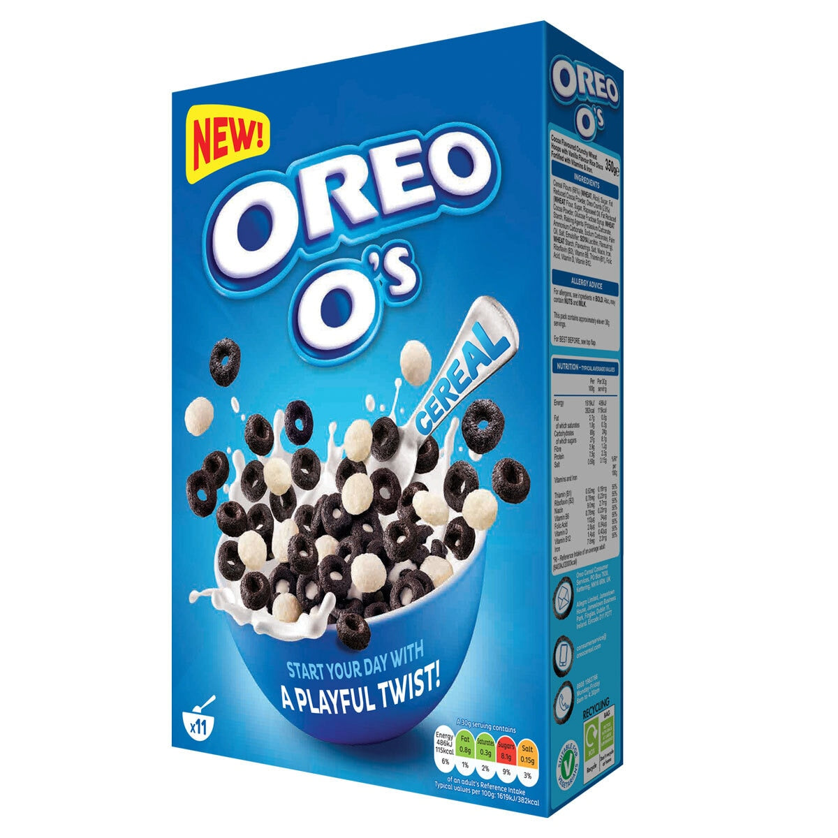 Oreo O's Cereal, 2 x 350g GOODS Costco UK