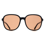 نظارات شمسية نسائية Miu Miu MUB01S سوداء وبنية، إصدار UK